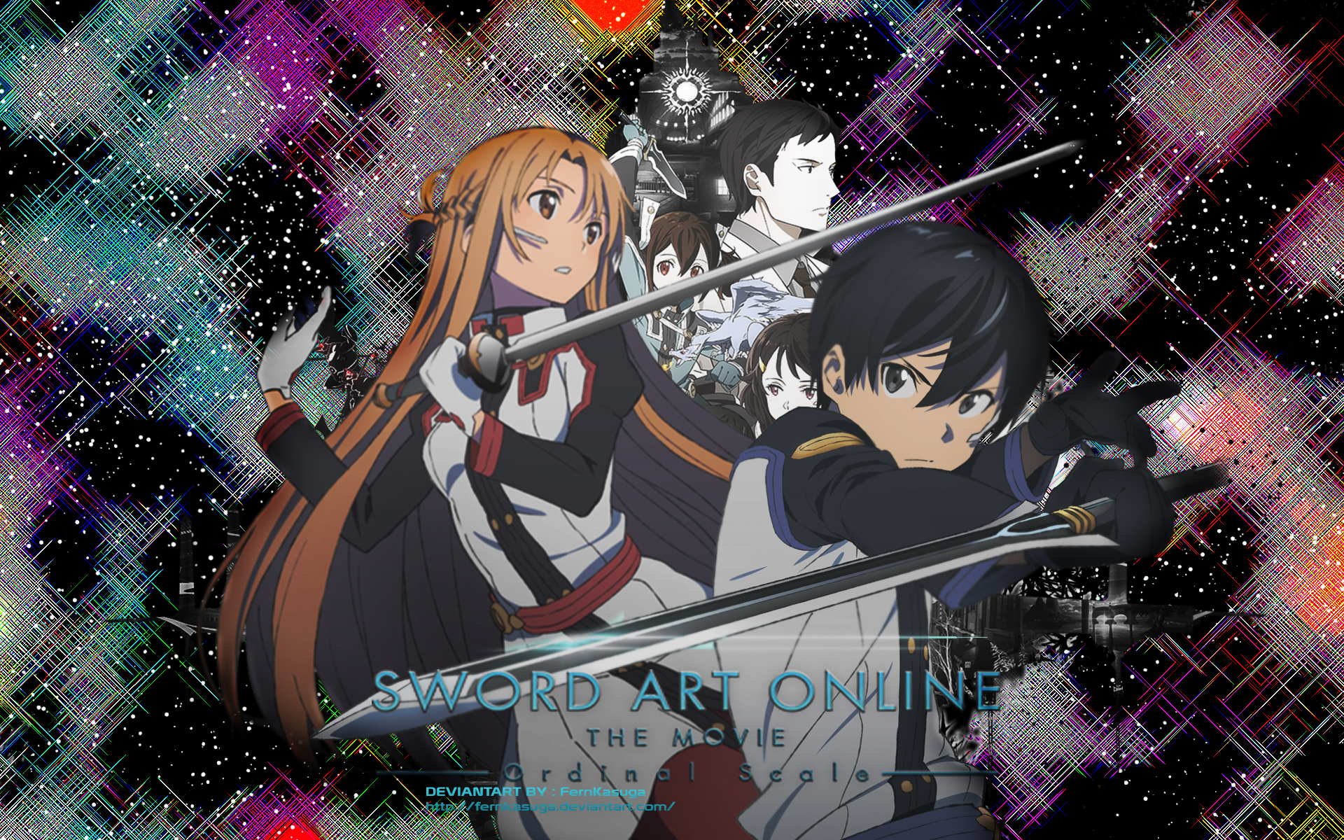 Sword art online ordinal scale wallpaper by fernkasuga on