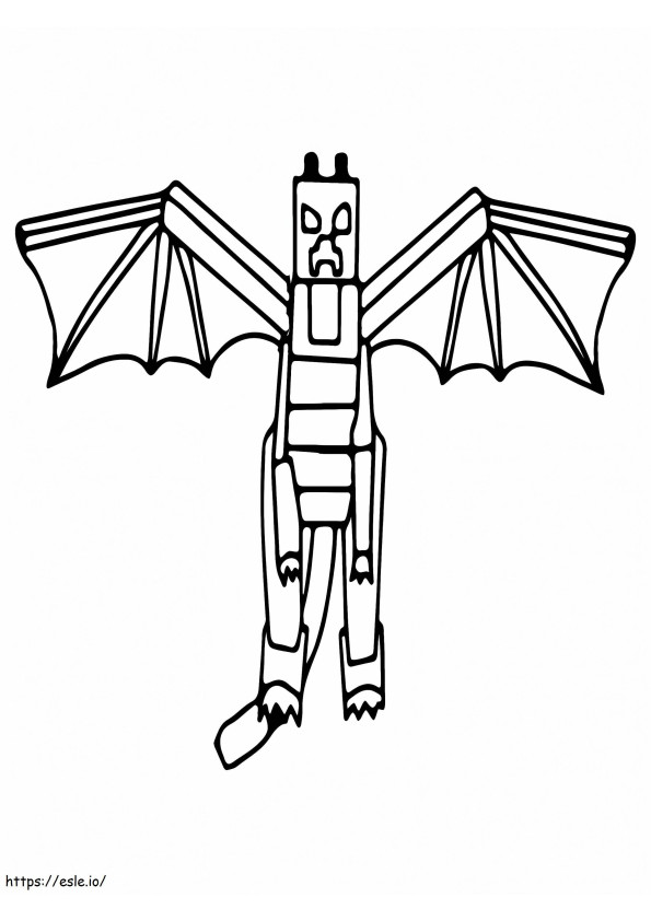 Minecraft coloring coloring pages