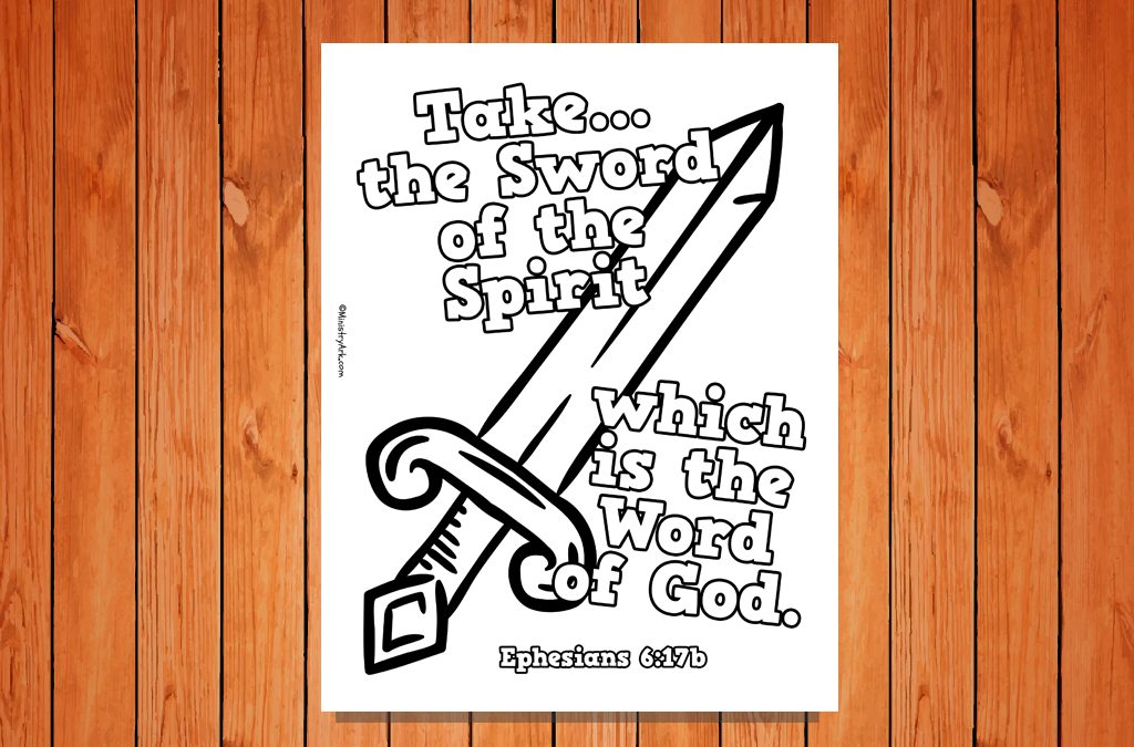 Sword of the spirit printable â