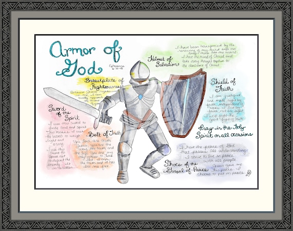 X x coloring page printable armor of god watercolor download print at home