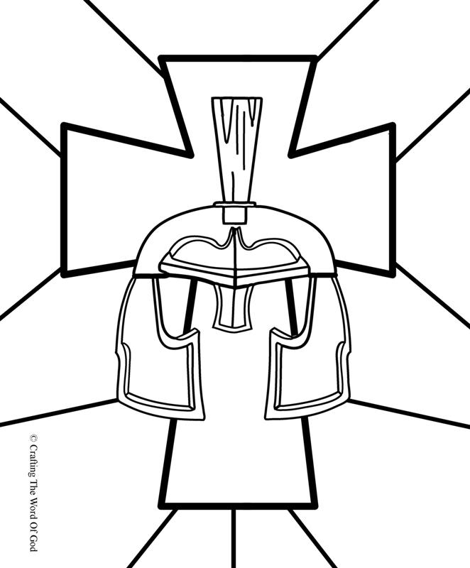 Sword of the spirit coloring page