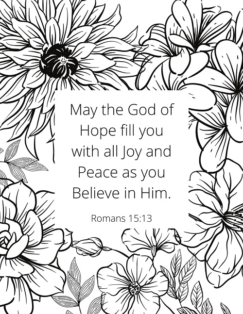 Free faith coloring pages for adults to give you joy â the creators classroom