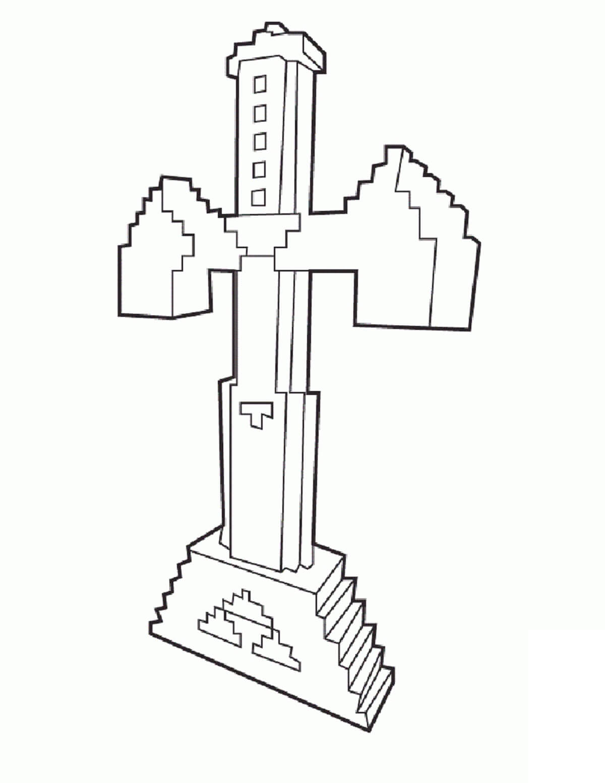 Sword coloring pages