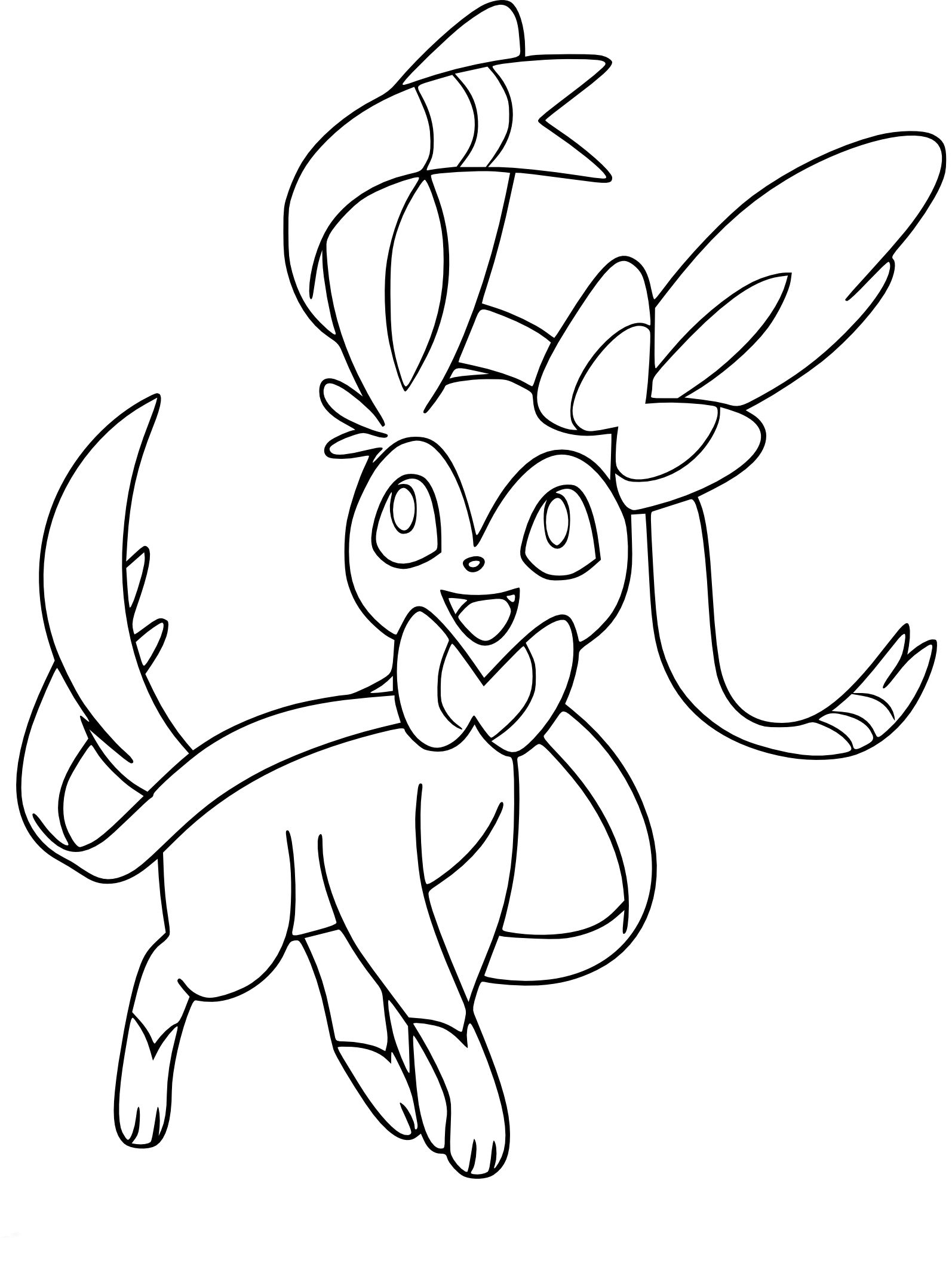 Explore the beauty of eeveelutions coloring pages