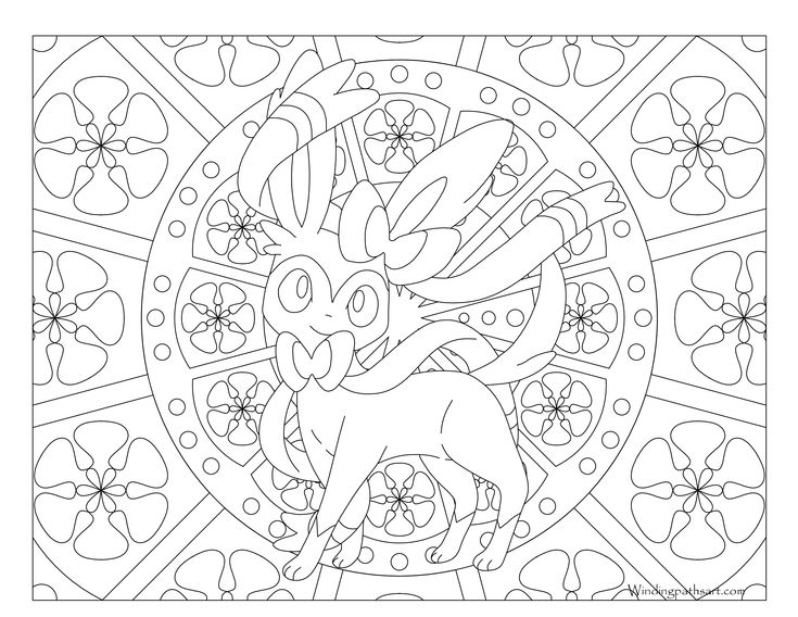 Free printable pokemon coloring page