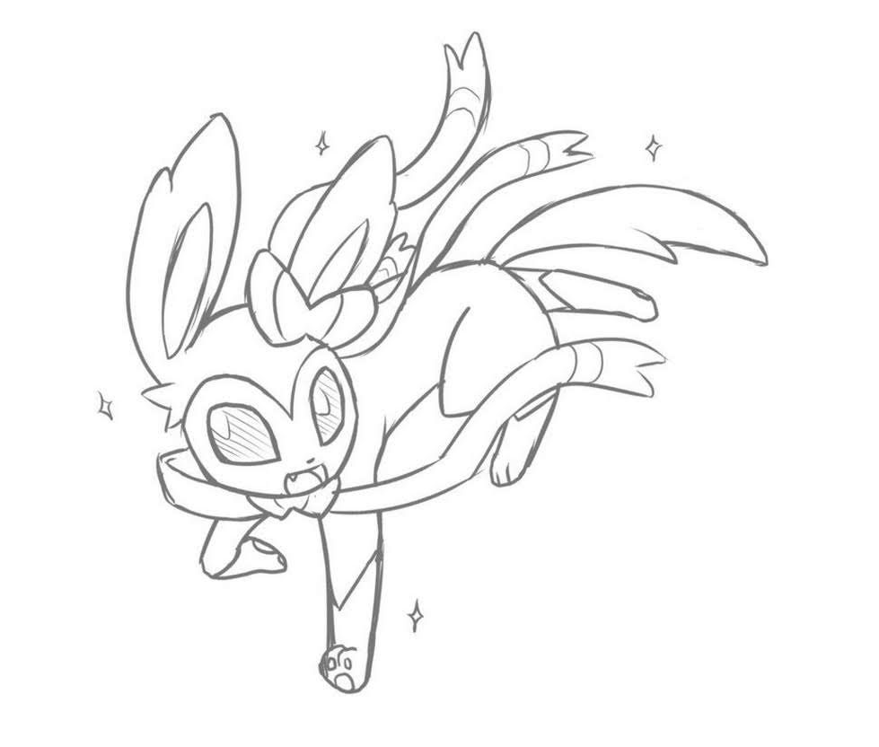 Sylveon pokemon drawing page pokemon coloring pages pokemon coloring pokemon drawings