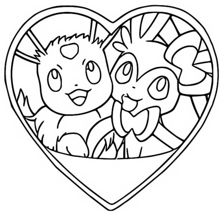 Coloring pages pokãmon