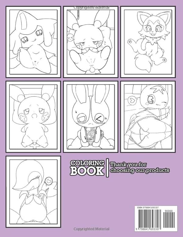 Naughty chibi coloring book high quality illustrations of chibi creatures for adults great gift for friends help relax and relieve stress jones gary books