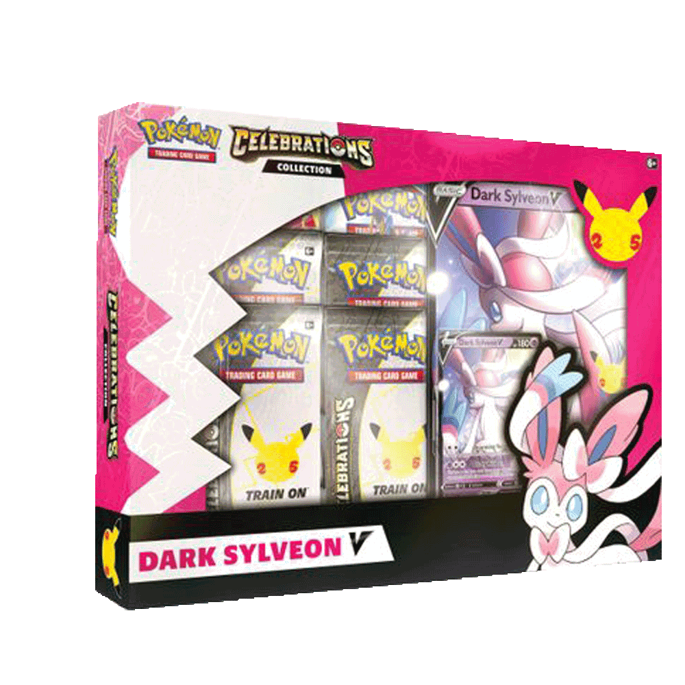 Pokemon celebrations dark sylveon v box