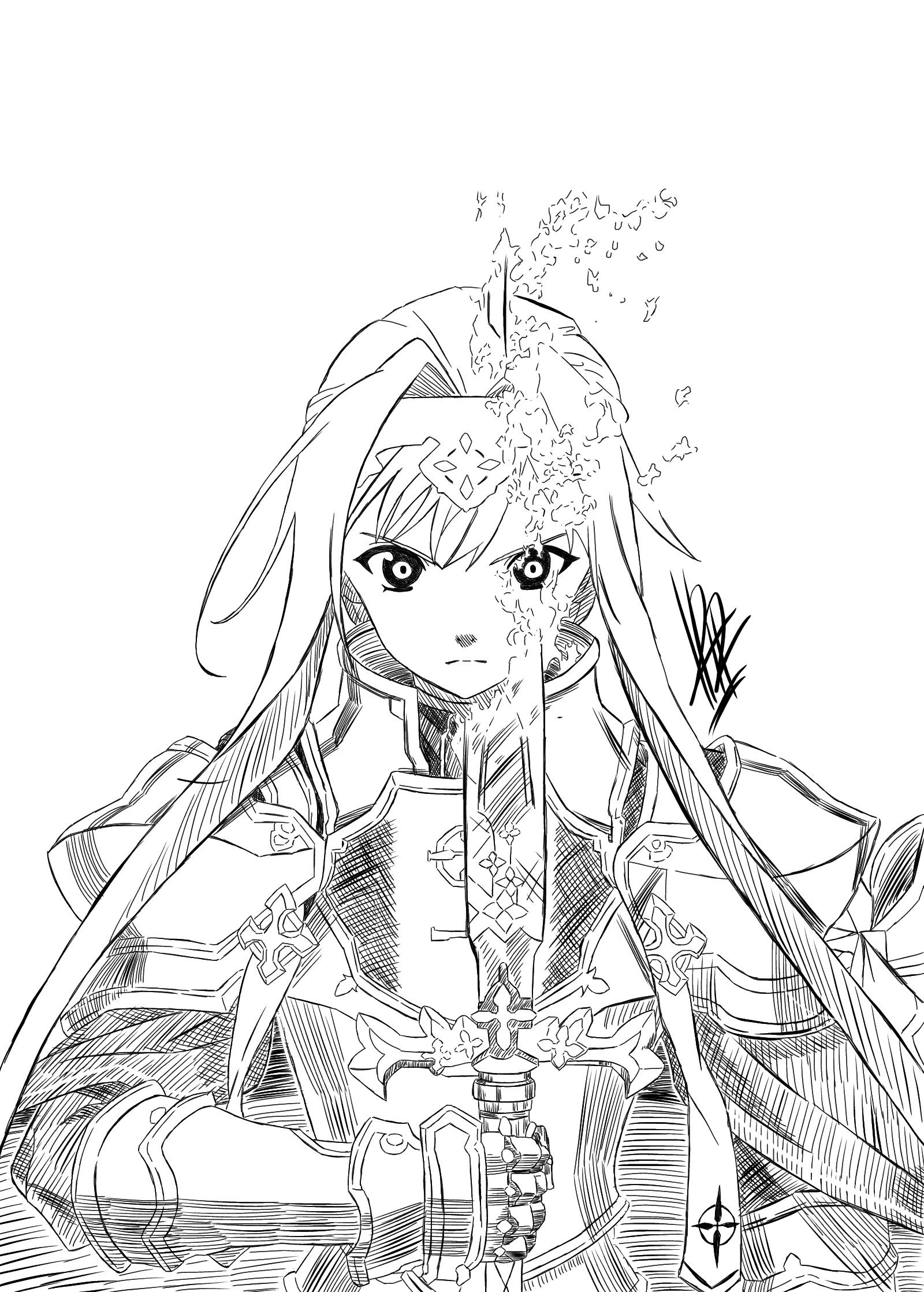 Kkriss on x alice synthesis thirty kawaii art artanime animeart animeartist draw drawing fanart sketch sketching sketchanime illustration painting pendrawing paint illust manga mangaart mangaartist mangastyle alicezuberg