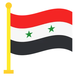 Free syria flag icon