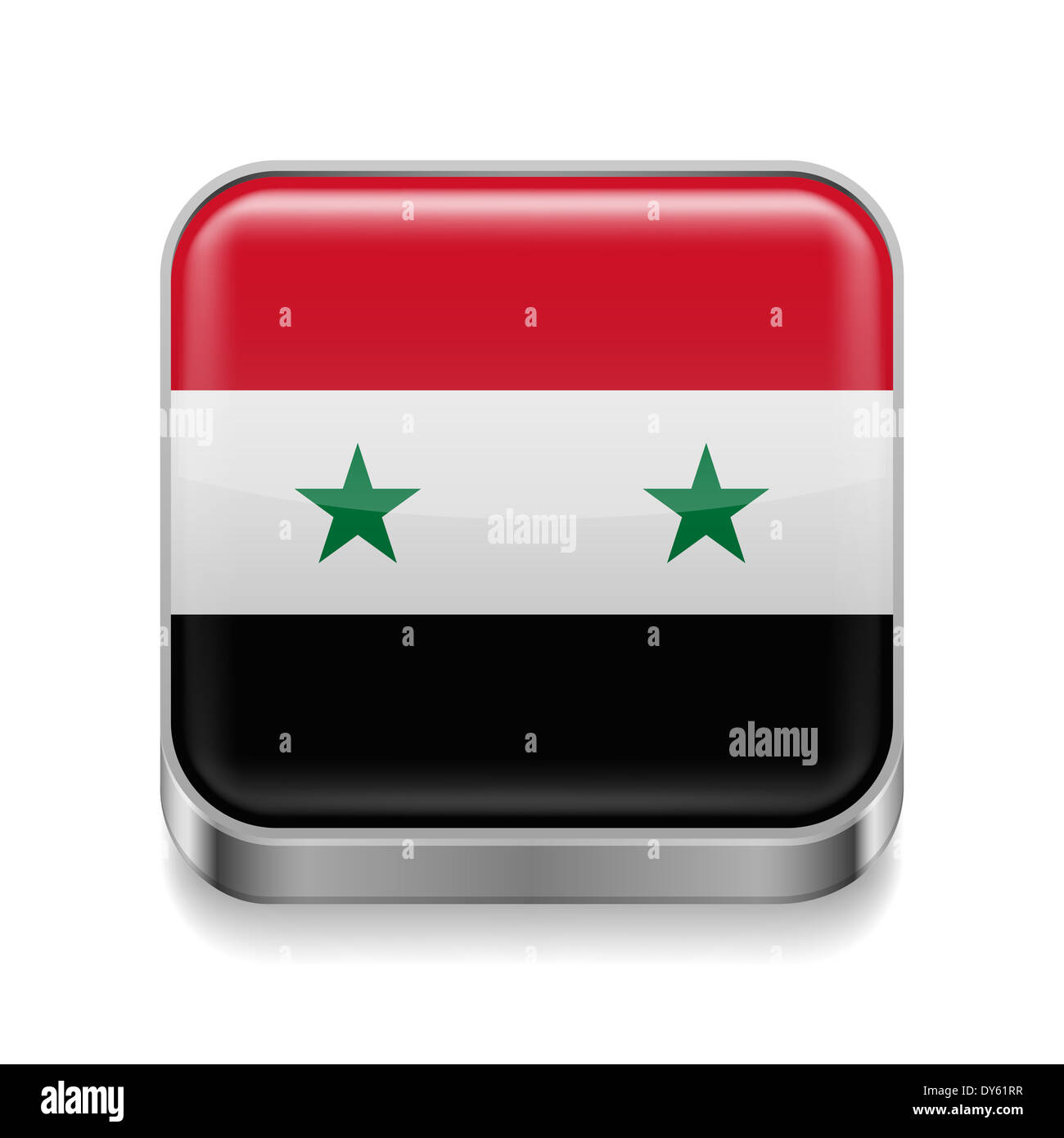 Syrian emblem cut out stock images pictures