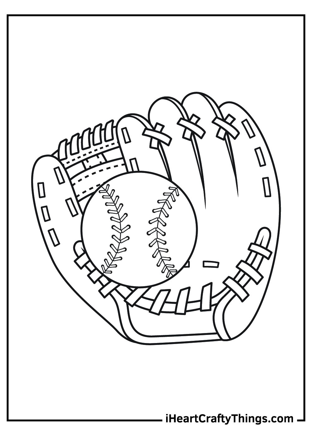 Baseball coloring pages free printables