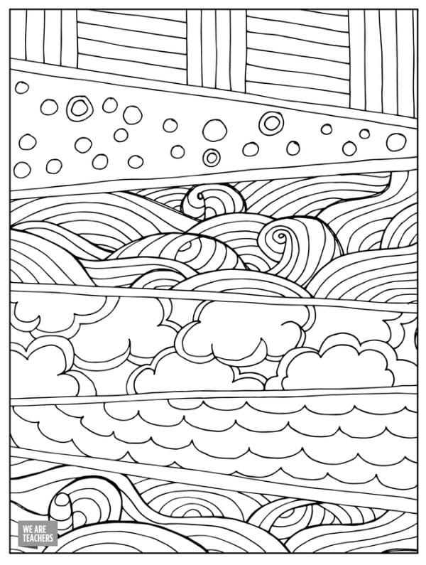 Free adult coloring pages for stressed out teachers