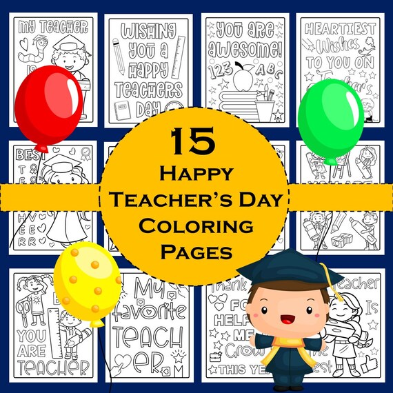 World teachers day coloring pages best teacher coloring page teacher appreciation printable happy teachers day coloring sheets