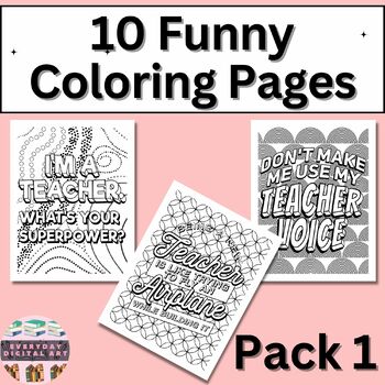 Teacher coloring pages for adults