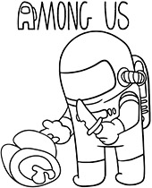 Top among us coloring pages sheets ð