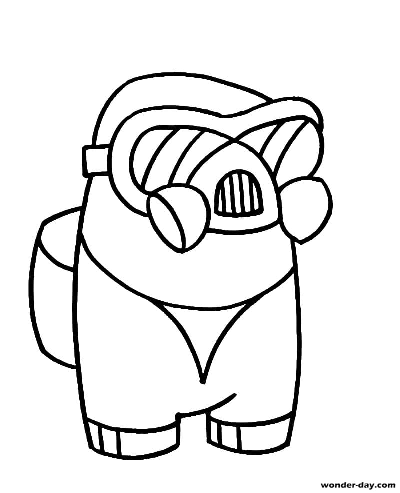 Among us coloring pages print for free coloring pages