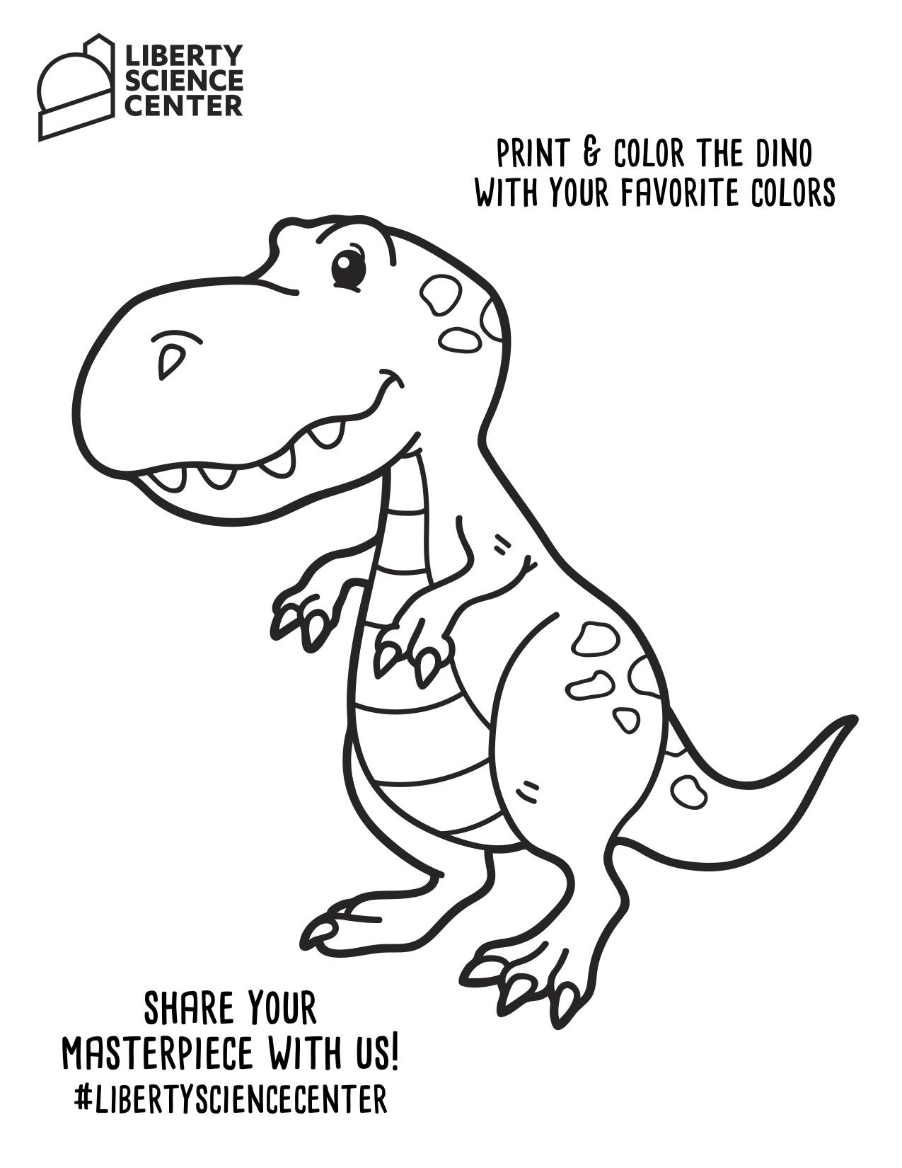 Liberty science center help welcome sue the t rex with these fun at