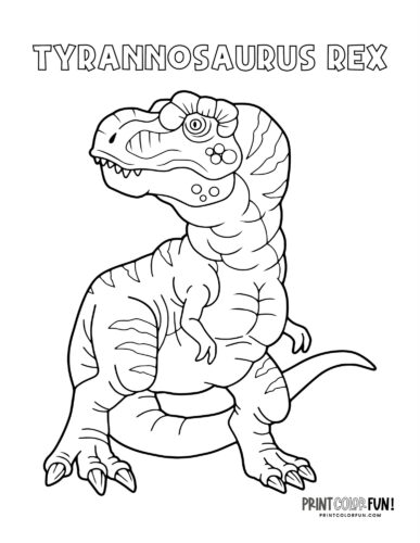 Dinosaur clipart coloring pages offer some prehistoric fun at