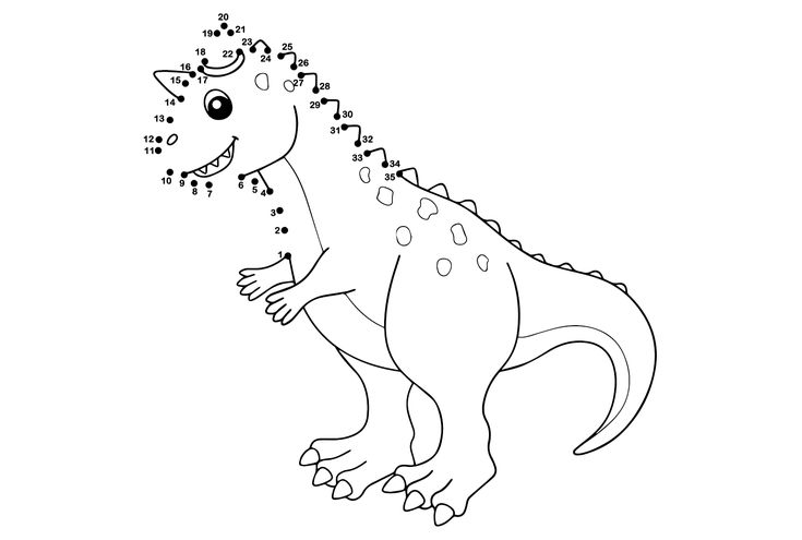 Carnotaurus coloring pages