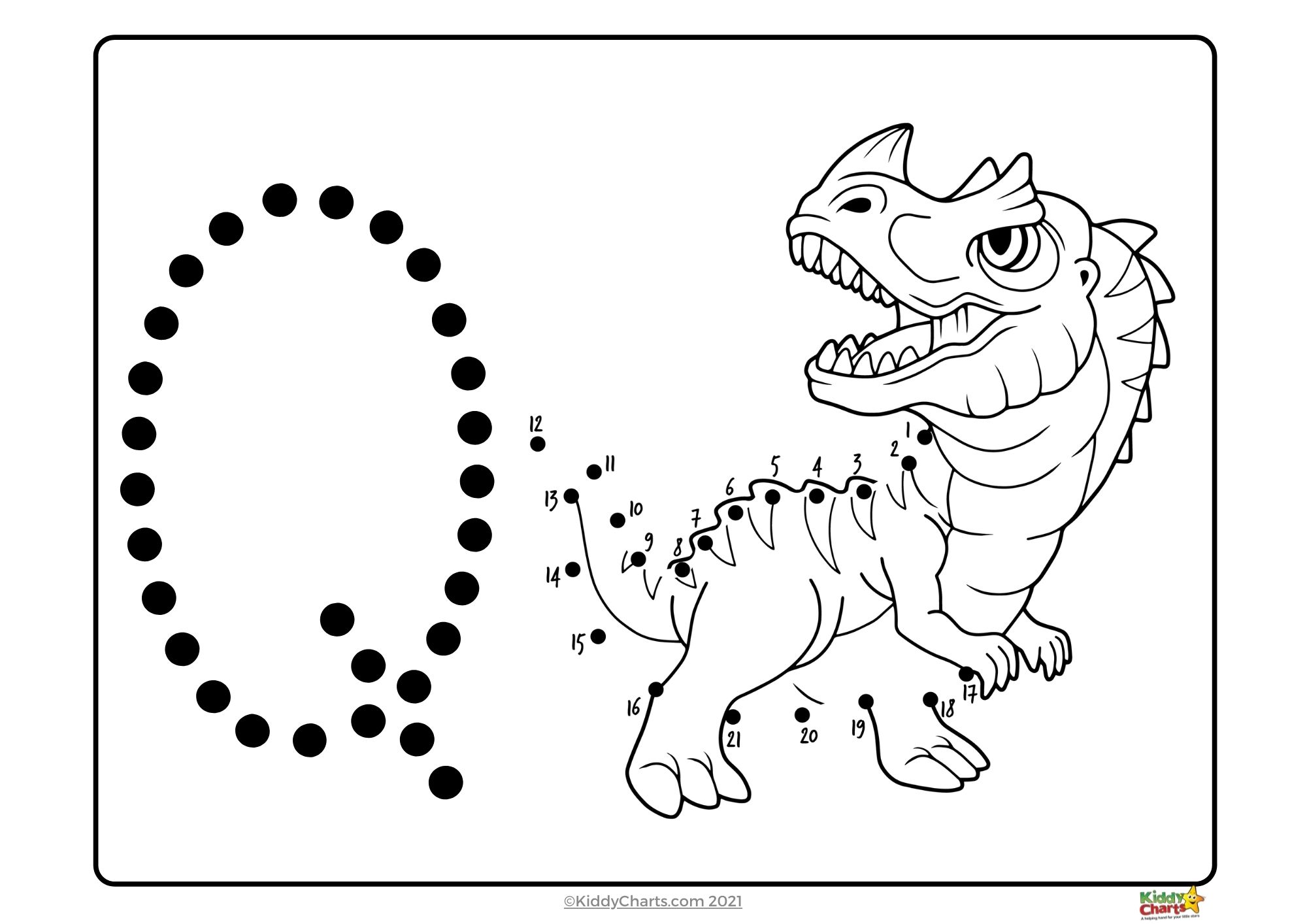 Dot to dot printables dinosaur and alphabet dot to dot