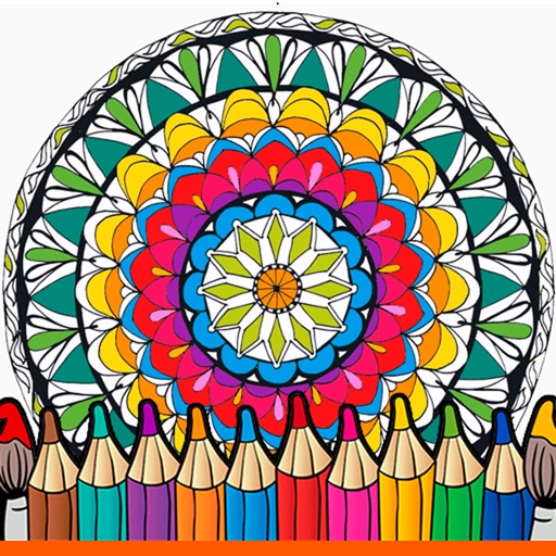 Mandala coloring book