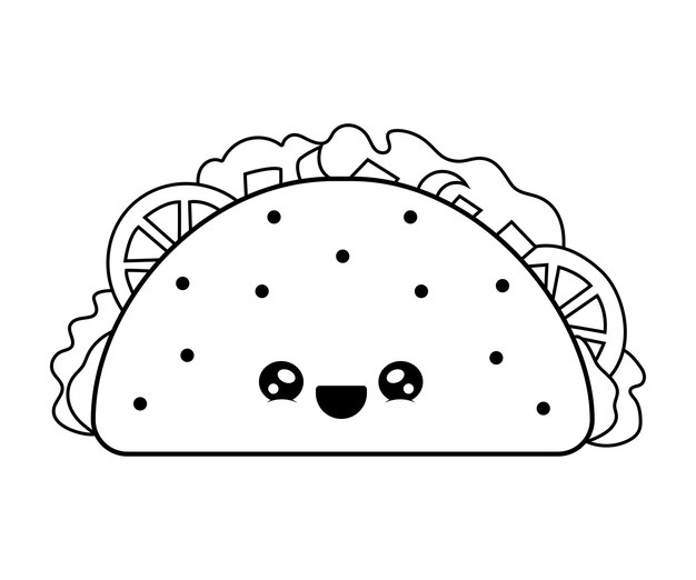 Page taco coloring page images