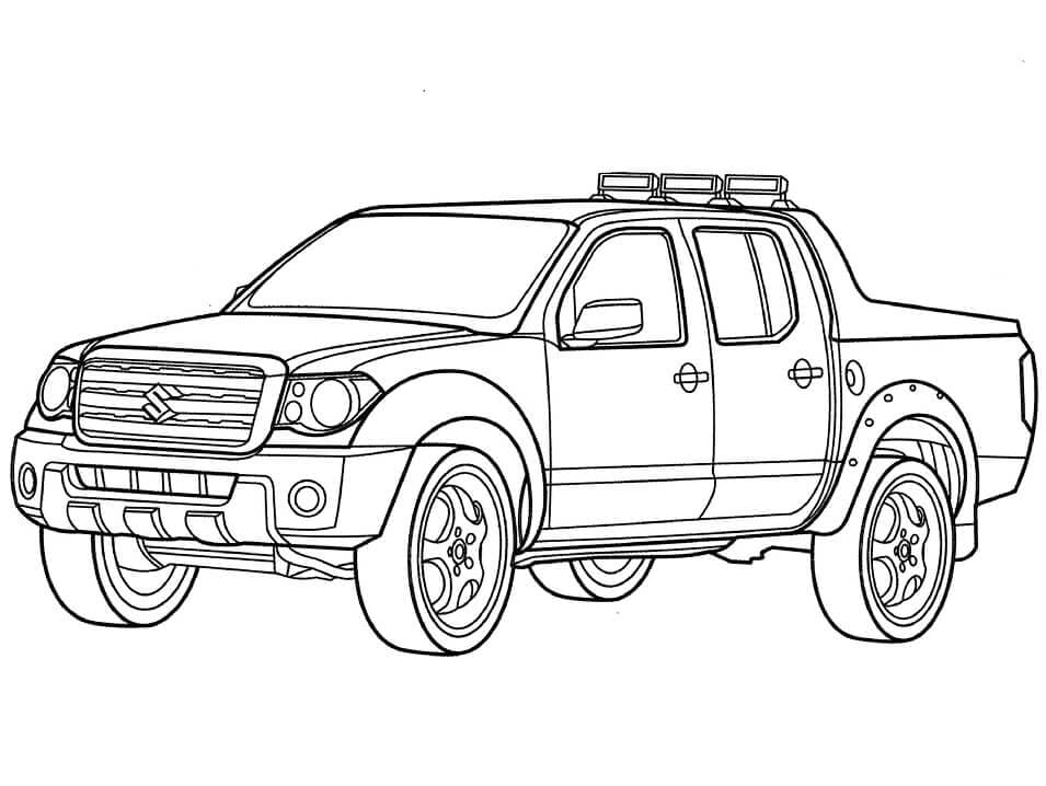 Suzuki equator rmz coloring page