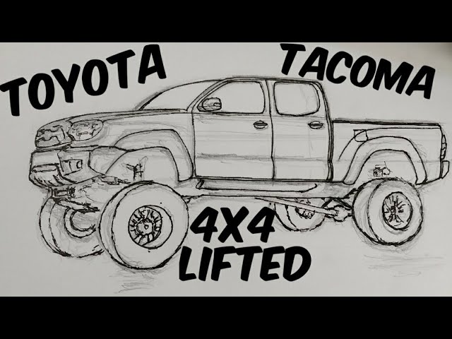 Toyota taa lifted drawing