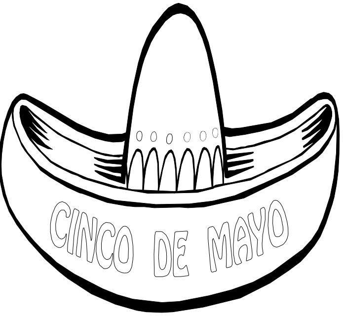 Places to find free cinco de mayo coloring pages