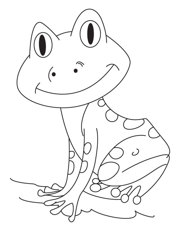 Happy tadpole coloring page download free happy tadpole coloring page for kids best coloring pages