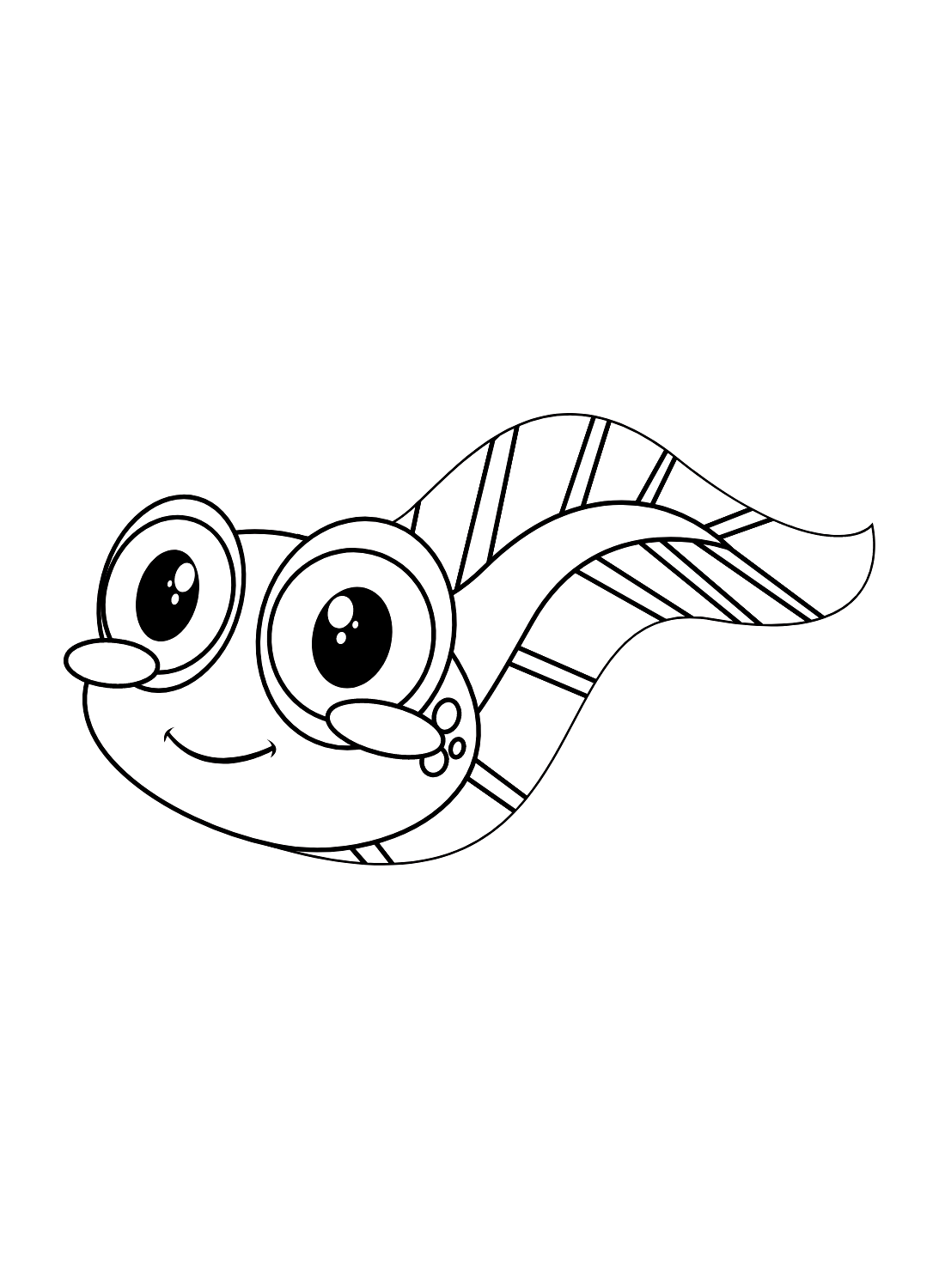 Tadpole coloring pages printable for free download