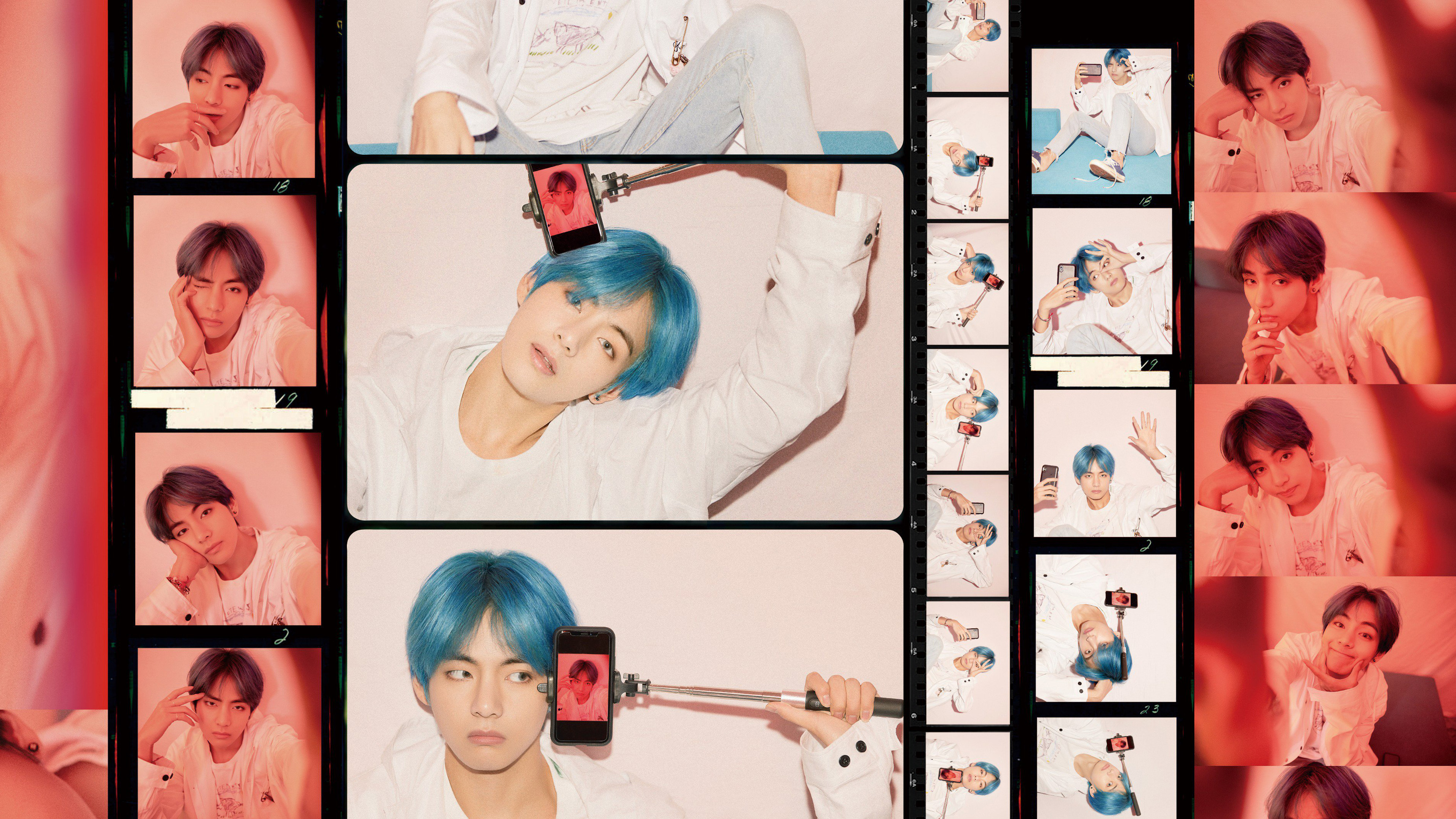 V bts map of the soul persona k wallpaper