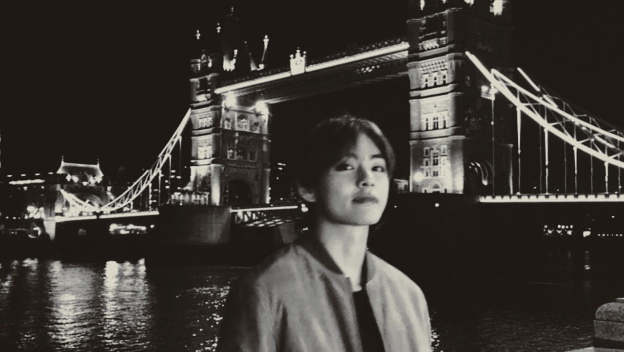 Aesthetic taehyung laptop wallpapers