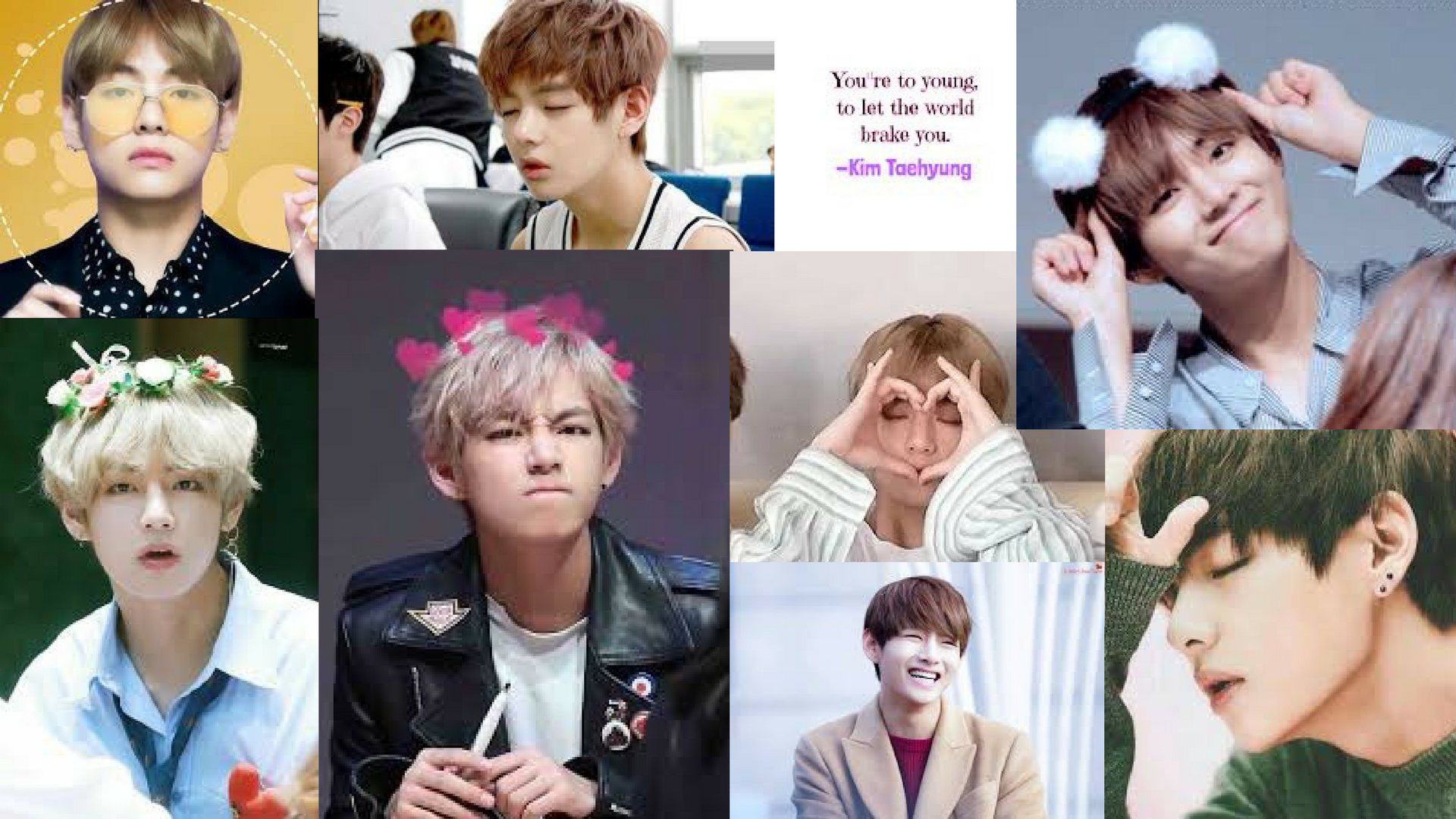 Kim taehyung pc wallpapers