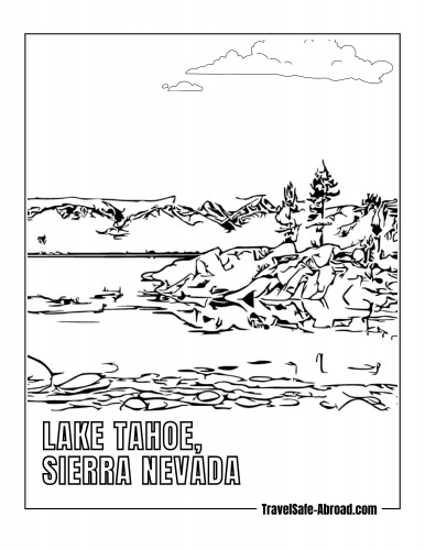 Free california coloring pages for download printable pdf