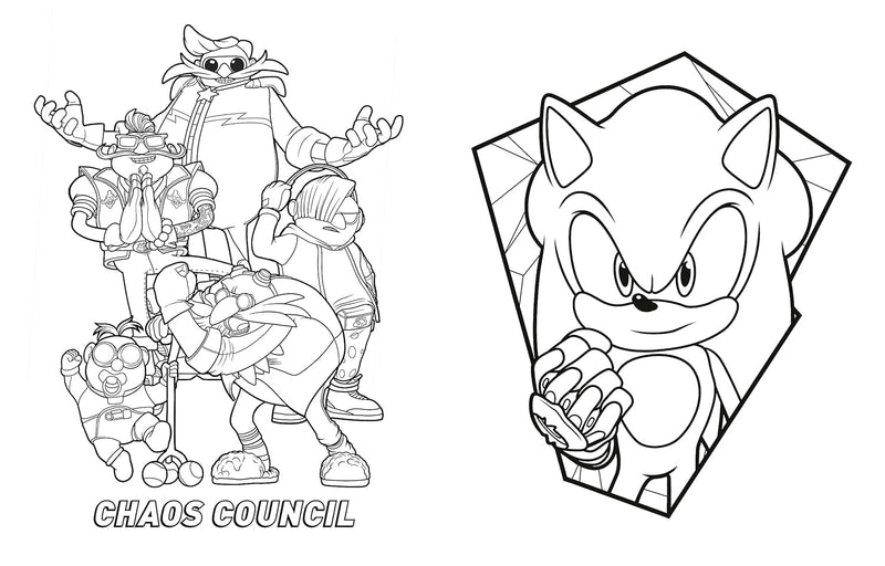 Æçultimate sonic prime coloring book the sonic the hedgehog patrick spaziante ææµå è