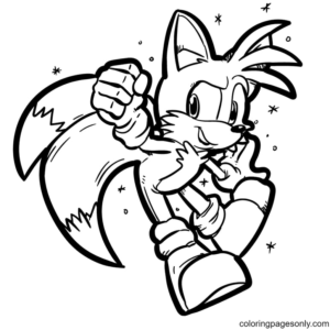 Tails coloring pages printable for free download