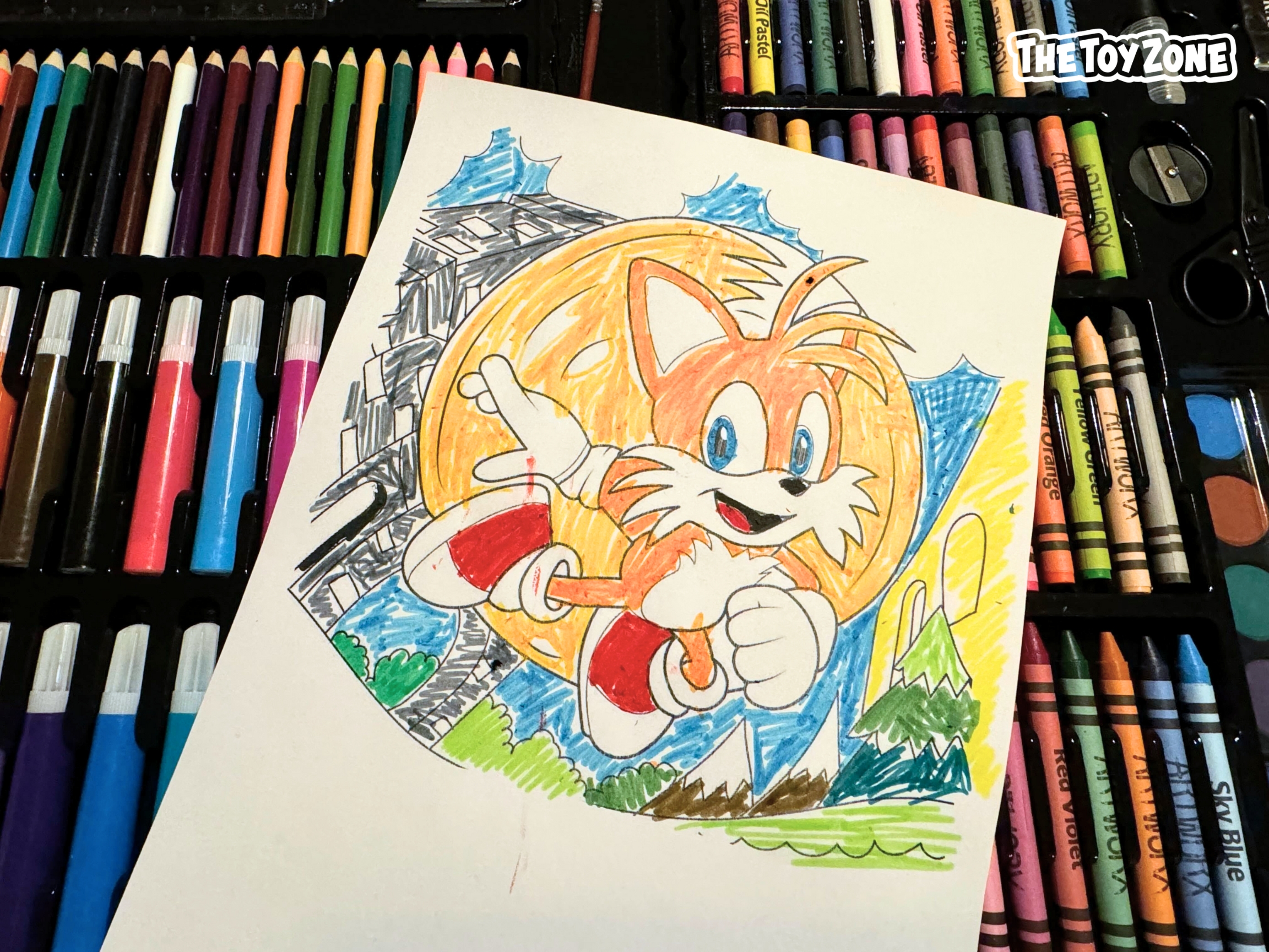 Speed into adventure sonic the hedgehog coloring pages