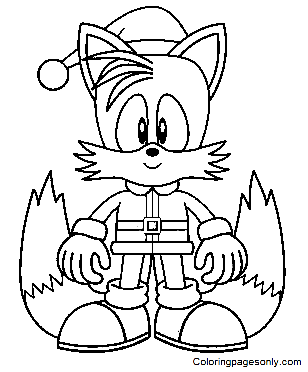 Tails coloring pages printable for free download