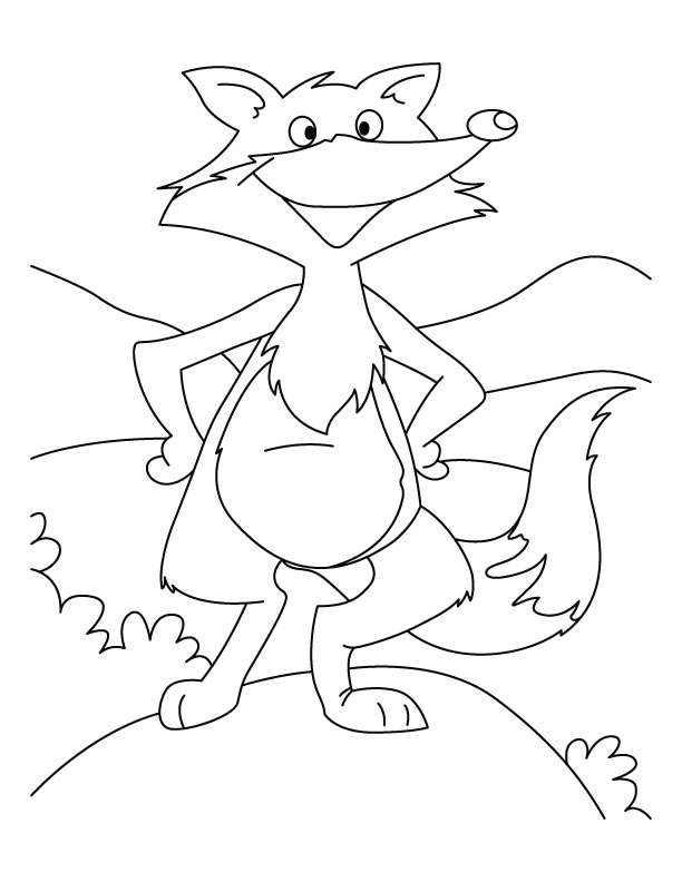 Long tail fox coloring pages download free long tail fox coloring pages for kids best coloring pages