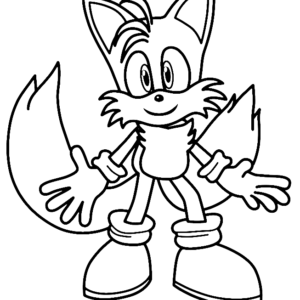 Tails coloring pages printable for free download