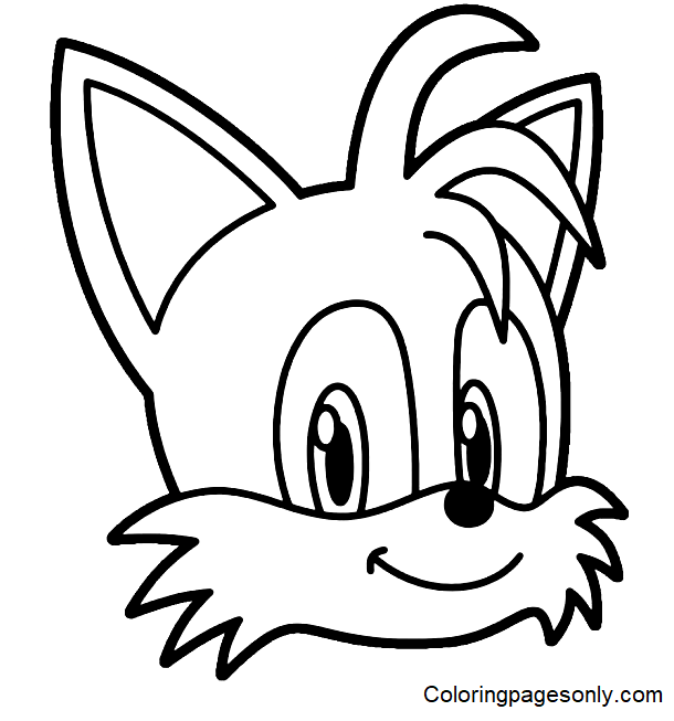 Tails coloring pages