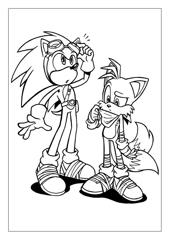 Sonic the hedgehog coloring pages printable coloring sheets