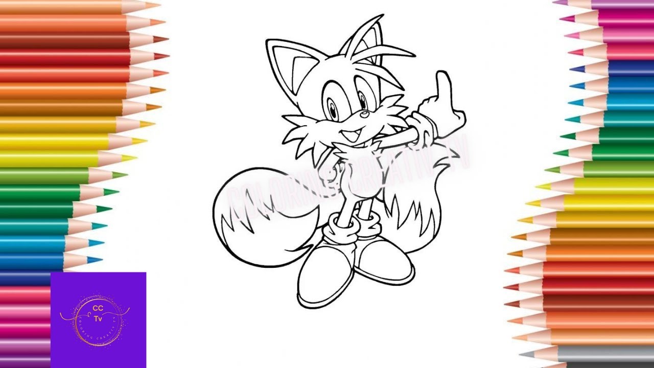Sonic coloring pages tails exe coloring creativ tv tailsexe