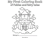 Fairy tales and fables coloring pages and printable activities