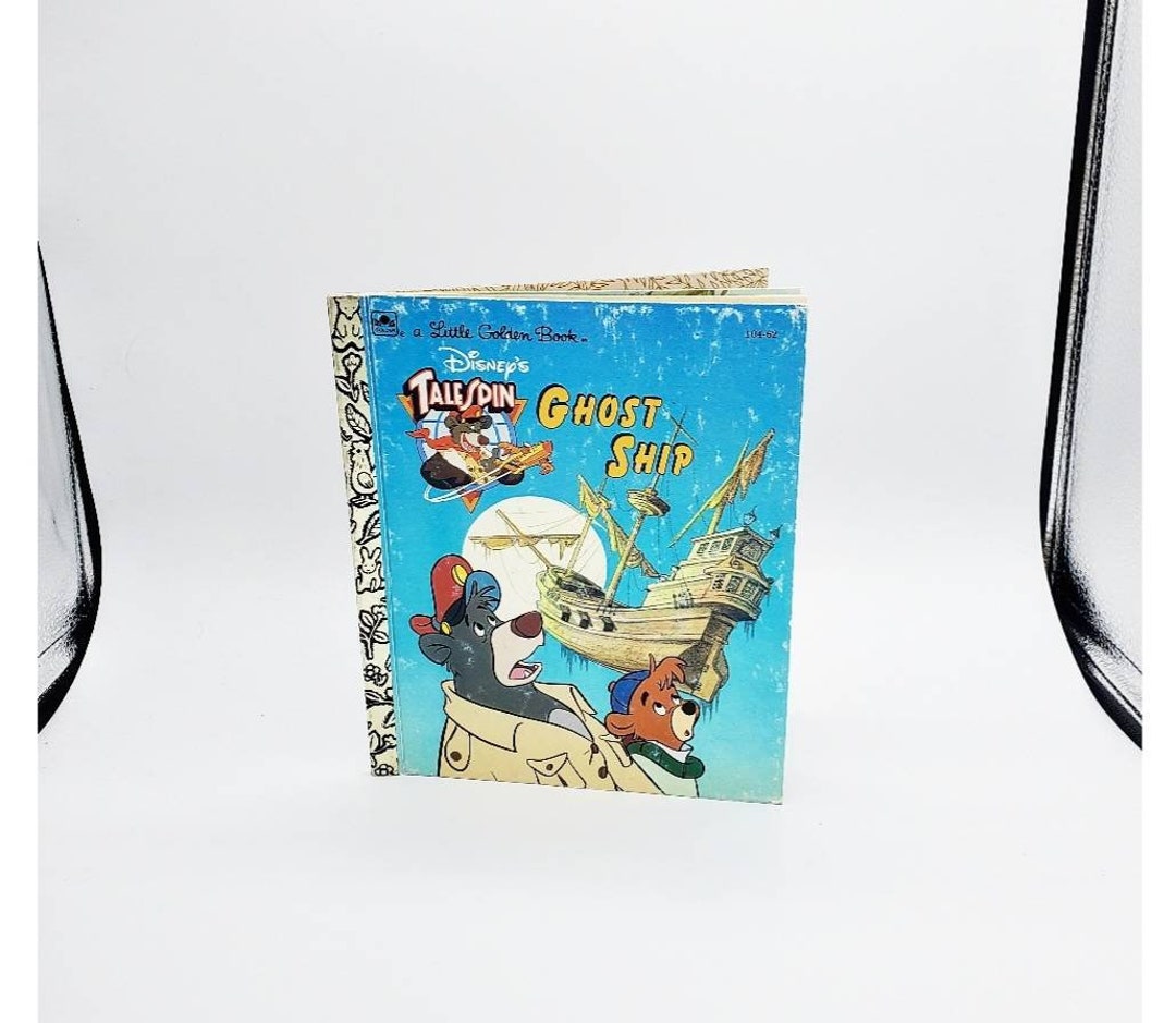 Talespin ghost ship book vintage talespin ghost ship book vintage talespin book vintage baloo book vintage disney talespin book