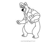 Pin on talespin coloring pages