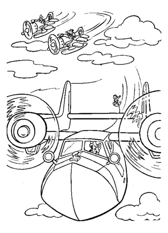 Air racing coloring page free printable coloring pages